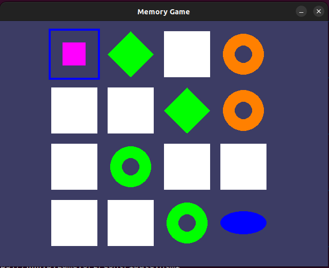 Memory Game in Python